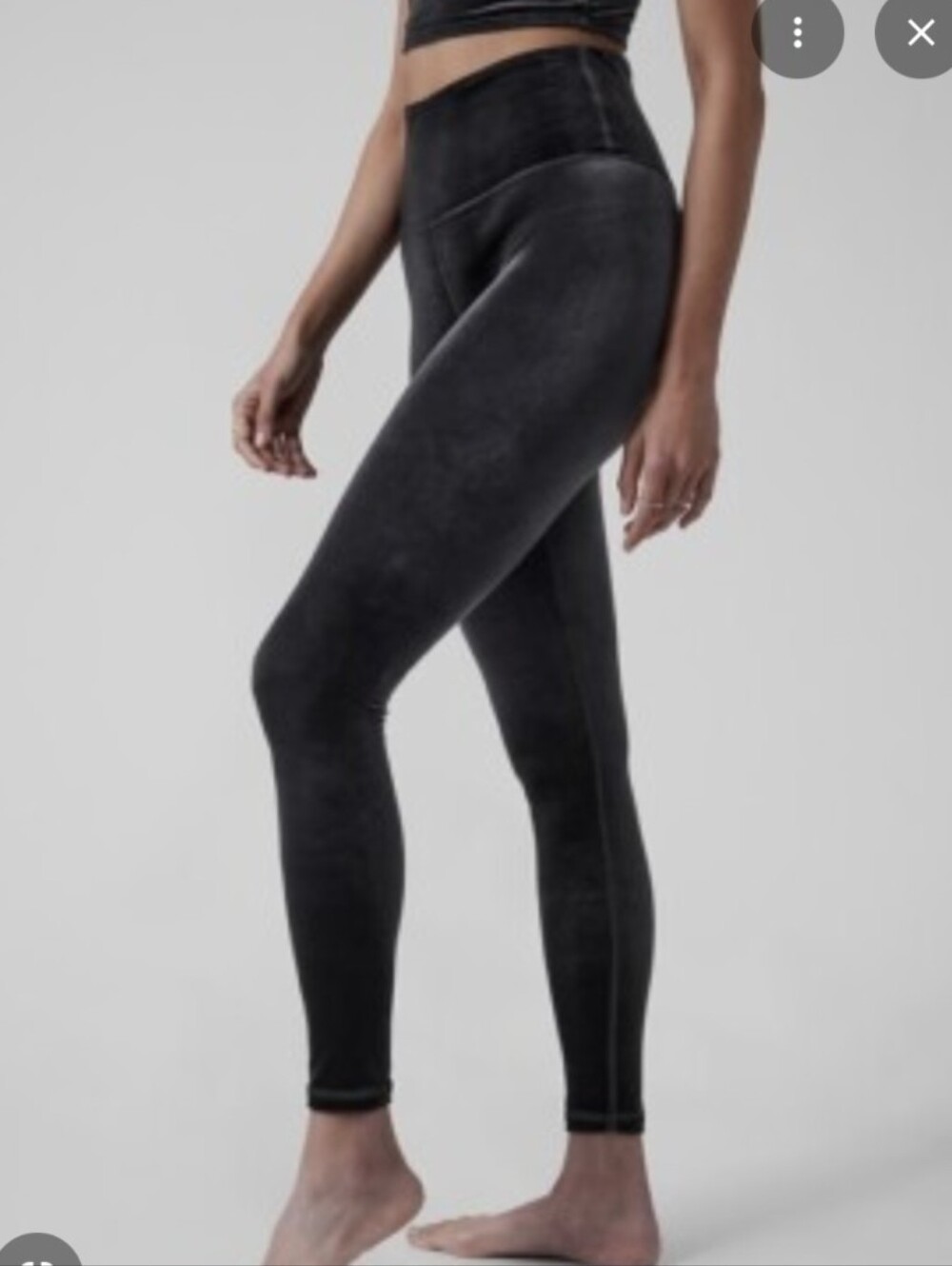 Athleta Elation Ultra High Rise Velvet Legging Medium - Picture 7 of 7